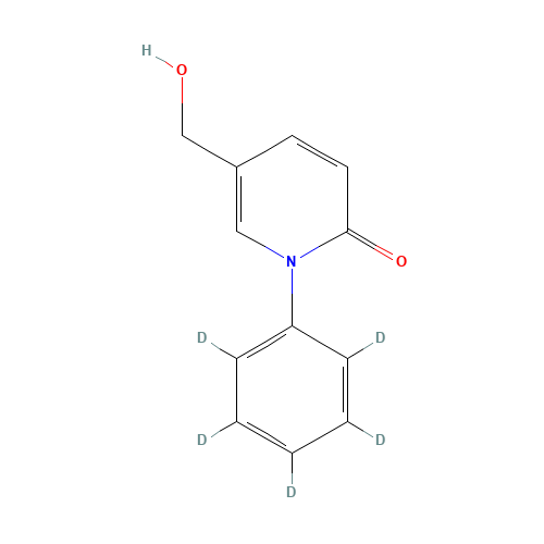 5-Hydroxymethyl-N-phenyl-2-1H-pyridone-d5 (CAS: 1020719-52-1) - Related Chemical Product