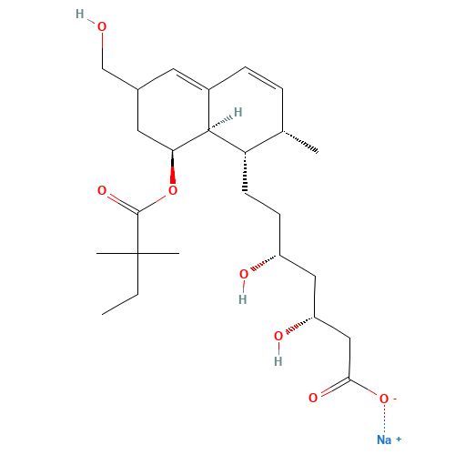 6'-Hydroxymethyl Simvastatin Acid Sodium Salt (CAS: 134452-13-4) - Related Chemical Product
