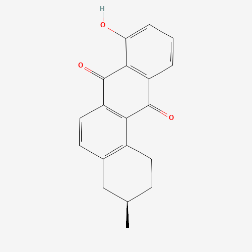 (R)-8-Hydroxy-3-methyl-1,2,3,4-tetrahydrobenz[a]anthracene-7,12-dione (CAS: 681001-30-9) - Related Chemical Product