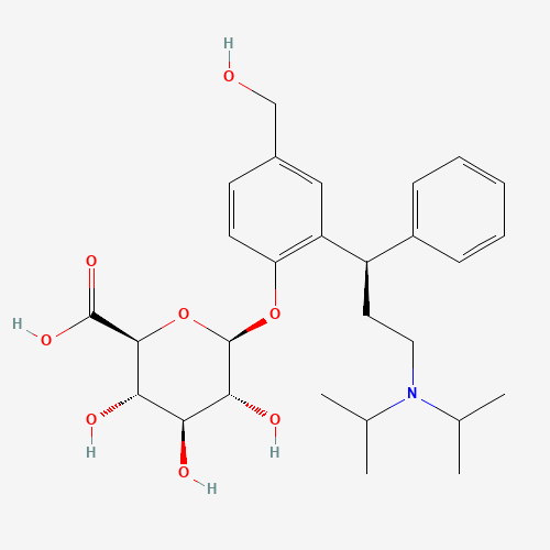 5-Hydroxymethyl Tolterodine b-D-Glucuronide (CAS: 210573-52-7) - Related Chemical Product
