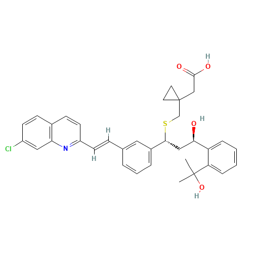 21(R)-Hydroxy Montelukast (CAS: 184763-26-6) - Related Chemical Product