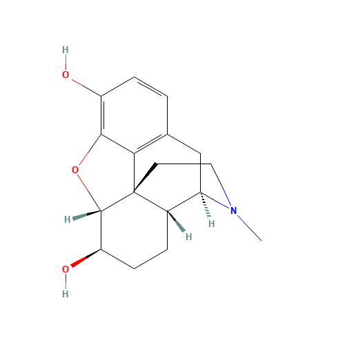 6b-Hydromorphol (CAS: 26626-12-0) - Chemical Structure and Molecular Formula 