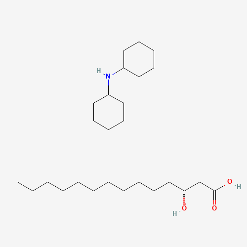 (R)-3-Hydroxy Myristic Acid Tri(dicyclohexylammonium Salt) (CAS: 76062-98-1) - Related Chemical Product