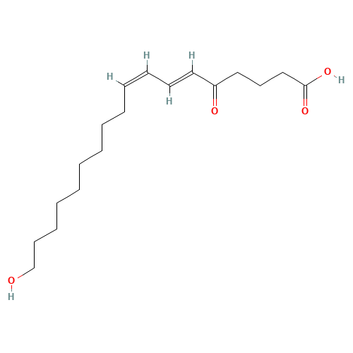 (6E,8Z)-18-Hydroxy-5-oxo-6,8-octadecadienoic Acid (CAS: 1021188-26-0) - Related Chemical Product