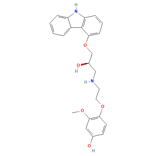 (R)-(+)-4'-Hydroxyphenyl Carvedilol (CAS: 1217770-29-0) - Related Chemical Product