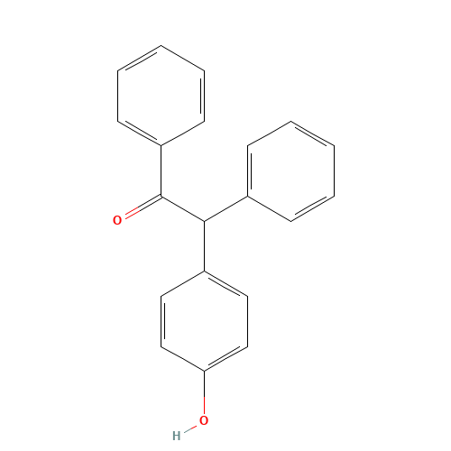 2-(p-Hydroxyphenyl)-2-phenyl-acetophenone (CAS: 5543-98-6) - Related Chemical Product