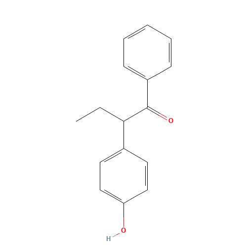 2-(4-Hydroxyphenyl)-1-phenyl-1-butanone (CAS: 82413-28-3) - Related Chemical Product