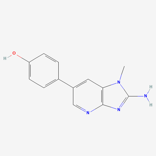 4'-Hydroxy-PhIP (CAS: 126861-72-1) - Chemical Structure and Molecular Formula 