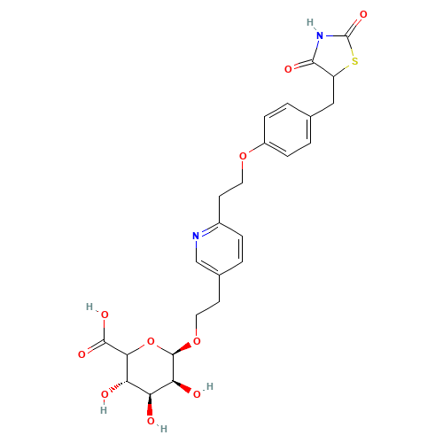 Hydroxy Pioglitazone (M-VII) b-D-Glucuronide (CAS: 625853-75-0) - Related Chemical Product