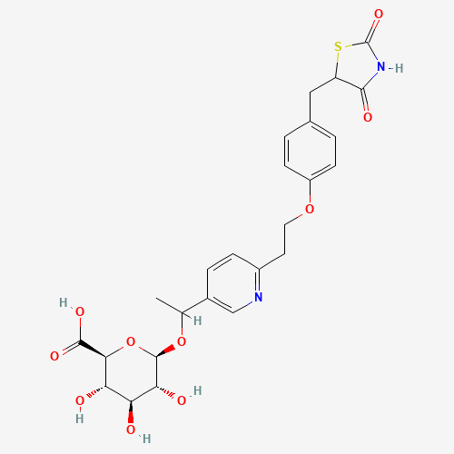 Hydroxy Pioglitazone (M-IV) b-D-Glucuronide (CAS: 625853-76-1) - Related Chemical Product