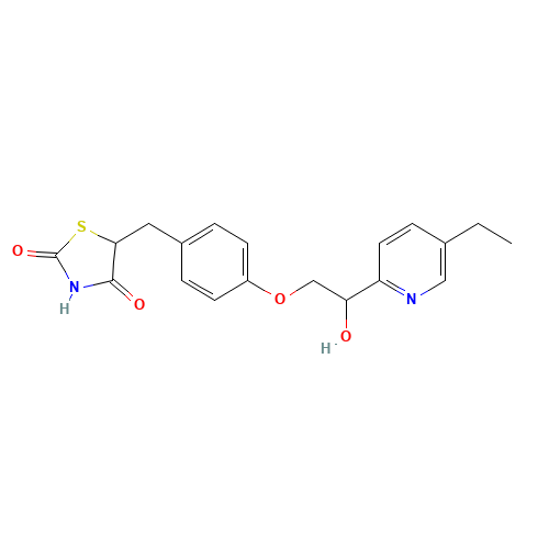 Hydroxy Pioglitazone (M-II) (CAS: 101931-00-4) - Related Chemical Product