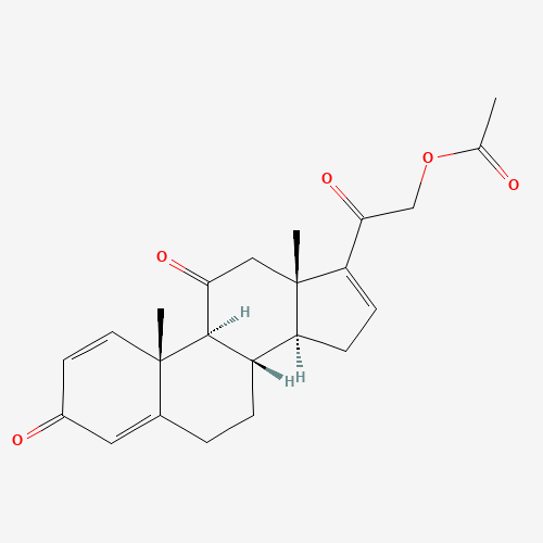 21-Hydroxy-pregna-1,4,16-triene-3,11,20-trione 21-Acetate (CAS: 82423-35-6) - Related Chemical Product