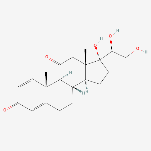 20b-Hydroxy Prednisone (CAS: 600-92-0) - Chemical Structure and Molecular Formula 