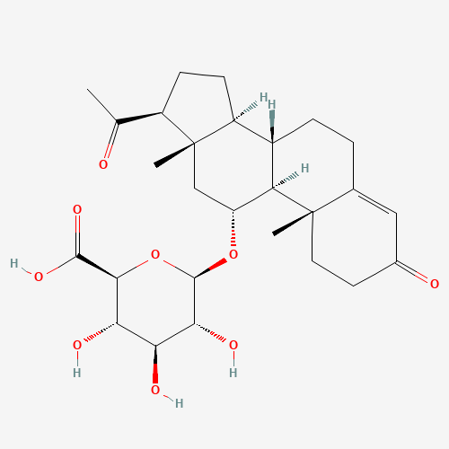 11a-Hydroxy Progesterone b-D-Glucuronide (CAS: 77710-64-6) - Related Chemical Product