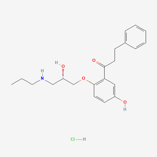 (S)-5-Hydroxy Propafenone Hydrochloride (CAS: 158080-71-8) - Related Chemical Product