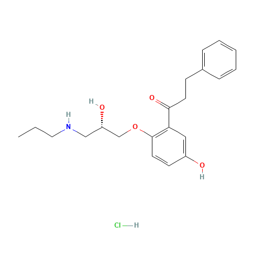(S)-5-Hydroxy Propafenone Hydrochloride (CAS: 158080-71-8) - Related Chemical Product