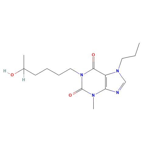 rac 5-Hydroxy Propentofylline (CAS: 56395-62-1) - Related Chemical Product