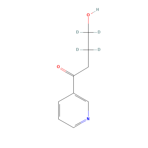 4-Hydroxy-1-(3-pyridyl)-1-butanone (3,3,4,4-D4) (CAS: 359435-75-9) - Related Chemical Product