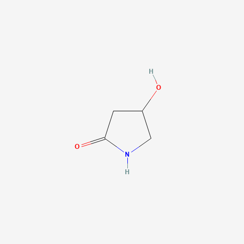 rac 4-Hydroxy-2-pyrrolidinone (CAS: 25747-41-5) - Chemical Structure and Molecular Formula 