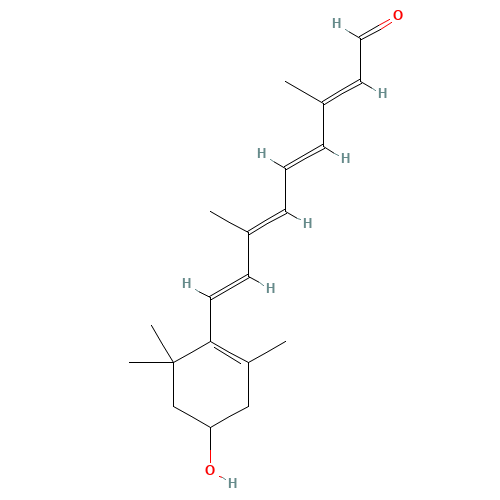rac-all-trans 3-Hydroxy Retinal (CAS: 6890-91-1) - Related Chemical Product