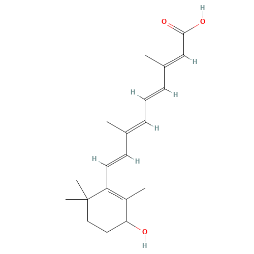 rac all-trans (CAS: 66592-72-1) - Chemical Structure and Molecular Formula 