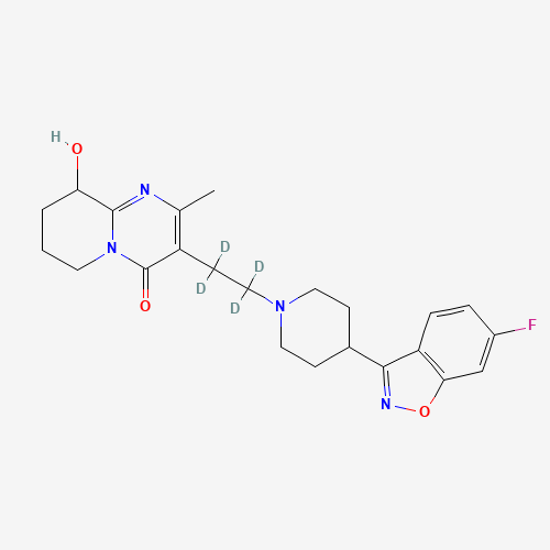 rac 9-Hydroxy Risperidone-d4 (CAS: 1020719-55-4) - Related Chemical Product
