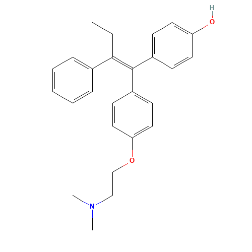 (E/Z)-4-Hydroxy Tamoxifen (CAS: 68392-35-8) - Related Chemical Product