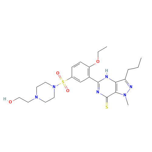 Hydroxythiohomo Sildenafil (CAS: 479073-82-0) - Related Chemical Product