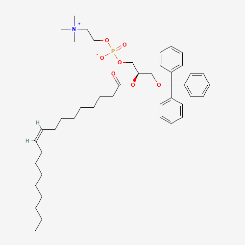 [R-(Z)]-4-Hydroxy-N,N,N-trimethyl-9-oxo-7-[(triphenylmethoxy)methyl]-3,5,8-trioxa-4-phosphahexacos-17-en-1-aminium 4-Oxide Inner Salt (CAS: 103634-10-2) - Related Chemical Product