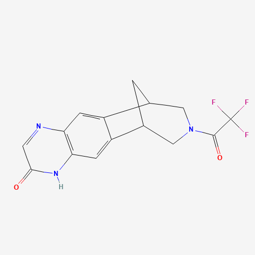 Hydroxy Varenicline N-Trifluoroacetate (CAS: 357426-10-9) - Related Chemical Product