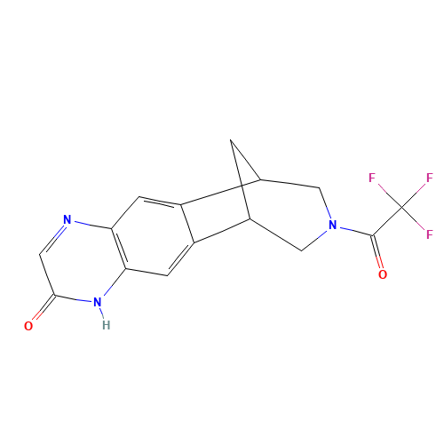 Hydroxy Varenicline N-Trifluoroacetate (CAS: 357426-10-9) - Related Chemical Product