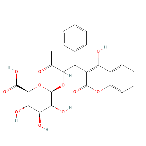 10-Hydroxy Warfarin b-D-Glucuronide (CAS: 1007224-61-4) - Related Chemical Product