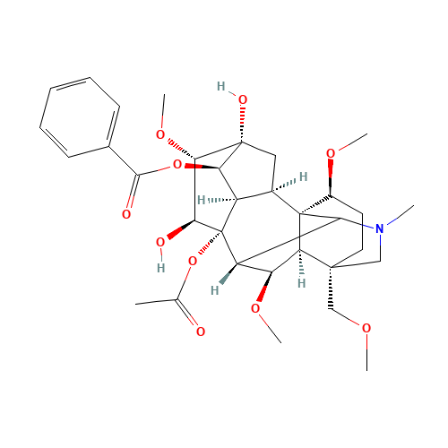 Hypaconitine (CAS: 6900-87-4) - Related Chemical Product