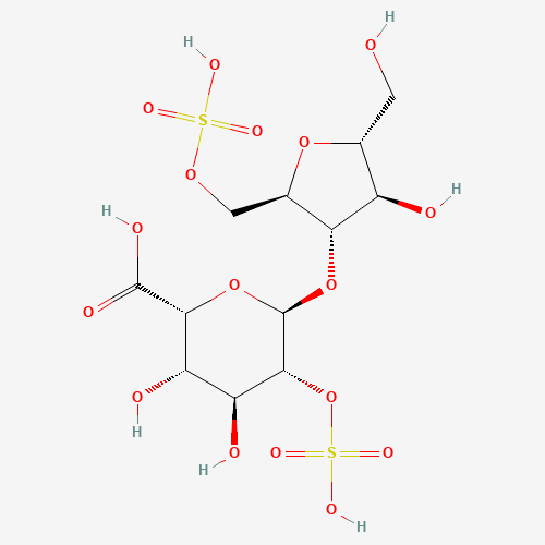 O-(a-L-Idopyranosyluronic Acid 2-Sulfate-(1-4)-2,5-anhydro-Mannitol-6-sulfate (CAS: 69180-27-4) - Related Chemical Product
