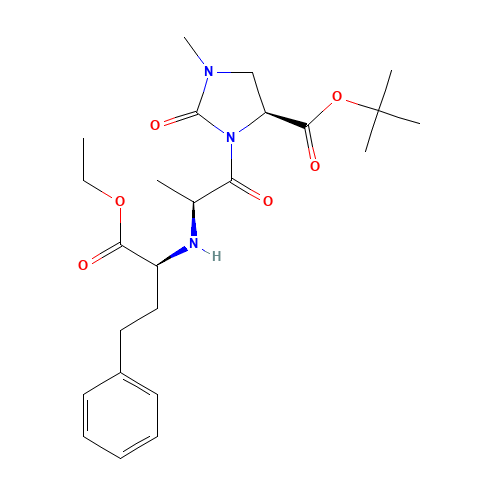 Imidapril tert-Butyl Ester (CAS: 89371-38-0) - Chemical Structure and Molecular Formula 