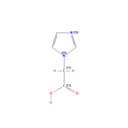 Imidazol-1-yl-acetic Acid-15N2,13C2 (CAS: 1184983-00-3) - Related Chemical Product