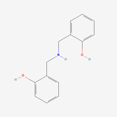 2,2'-[Iminobis(methylene)]bisphenol (CAS: 4481-51-0) - Chemical Structure and Molecular Formula 