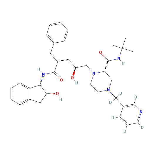 Indinavir-d6 (CAS: 185897-02-3) - Related Chemical Product