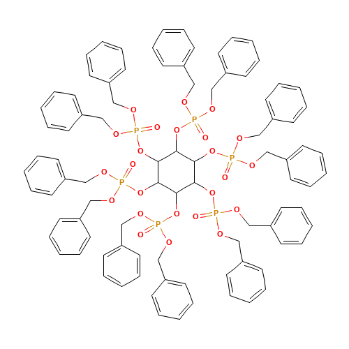 myo-Inositol 1,2,3,4,5,6-Hexakis[bis(phenylmethyl) Phosphate] (CAS: 1287268-40-9) - Related Chemical Product