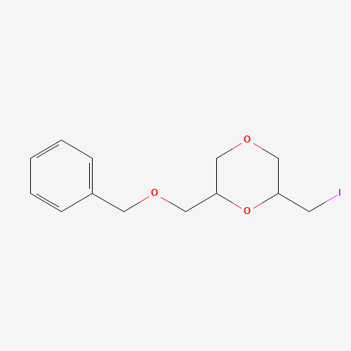 2-(Iodomethyl)-6-[(phenylmethoxy)methyl]-1,4-dioxane (CAS: 338458-96-1) - Related Chemical Product
