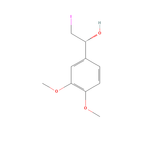 (aR)-a-(Iodomethyl)-3,4-dimethoxybenzenemethanol (CAS: 833353-17-6) - Related Chemical Product