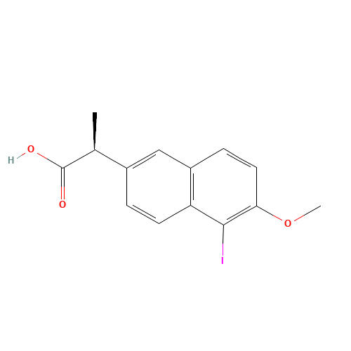 (S)-5-Iodo Naproxen (CAS: 116883-62-6) - Related Chemical Product
