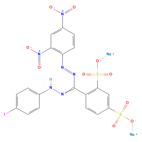 4-[1-(4-Iodophenyl)-5-(2,4-dinitrophenyl)-formaz-3-yl]-1,3-benzene Disulfonate, Disodium Salt (CAS: 161617-44-3) - Related Chemical Product