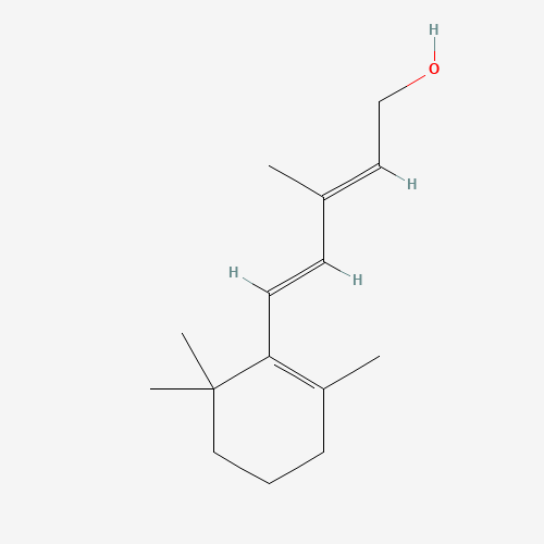 b-Ionyliden-ethanol (CAS: 3917-39-3) - Chemical Structure and Molecular Formula 