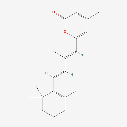 (E,E)-6-a-Ionylidene-4-methylpyran-2-one (CAS: 87424-83-7) - Related Chemical Product