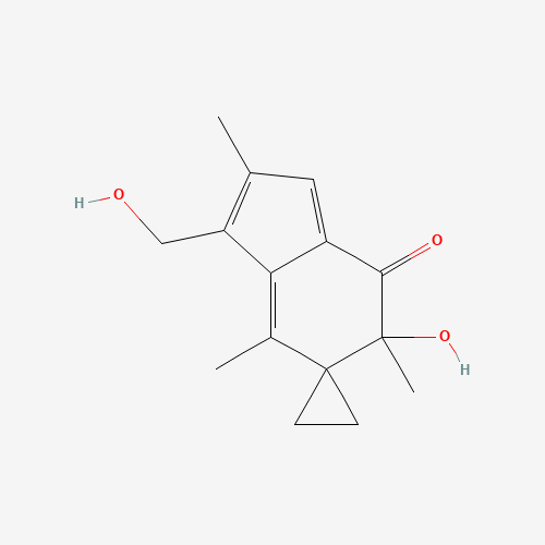 rac-Irofulven (CAS: 187277-46-9) - Chemical Structure and Molecular Formula 