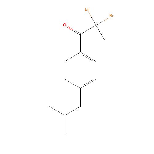 4'-Isobutyl-2,2-dibromopropiophenone (CAS: 104483-05-8) - Related Chemical Product