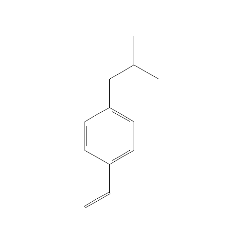 p-Isobutylstyrene (CAS: 63444-56-4) - Related Chemical Product