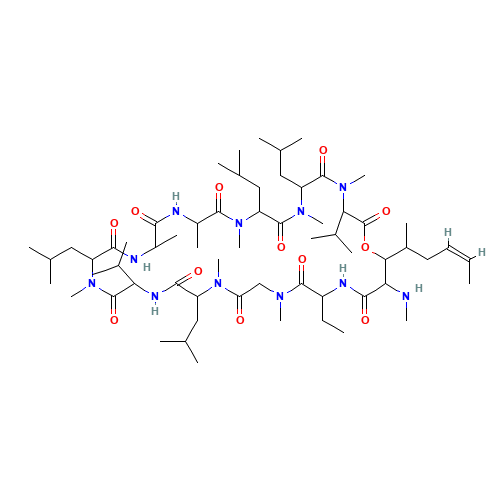 Iso Cyclosporin A (CAS: 59865-16-6) - Related Chemical Product