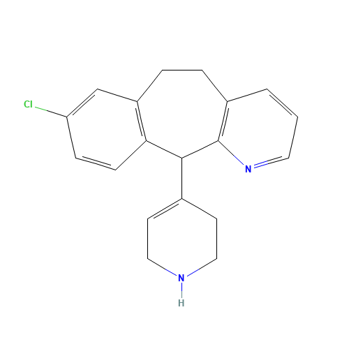 Iso Desloratadine Hydrochloride (CAS: 432543-89-0) - Chemical Structure and Molecular Formula 